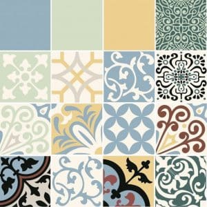 BEAT OF WHITE PATCH B 148X148MM