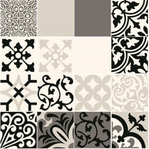 BEAT OF WHITE PATCH A 148X148MM