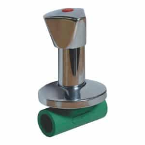 PPR CHROMED VALVE